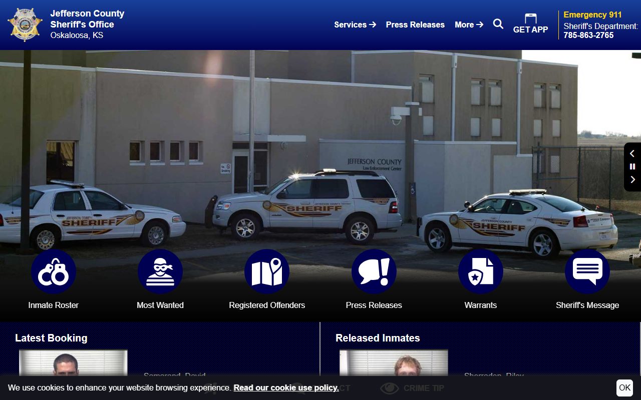 Jefferson County criminal court records sheriff homepage
