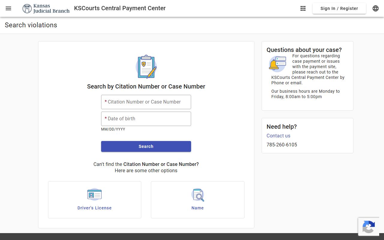 Jefferson County District Court Kansas Central Payment Center source
