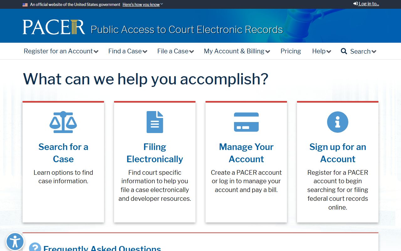 Jefferson County traffic court records PACER federal records